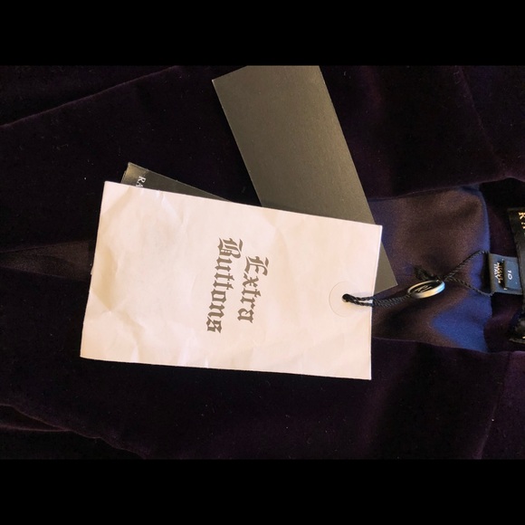 Ralph Lauren black label velvet jacket - Picture 8 of 11